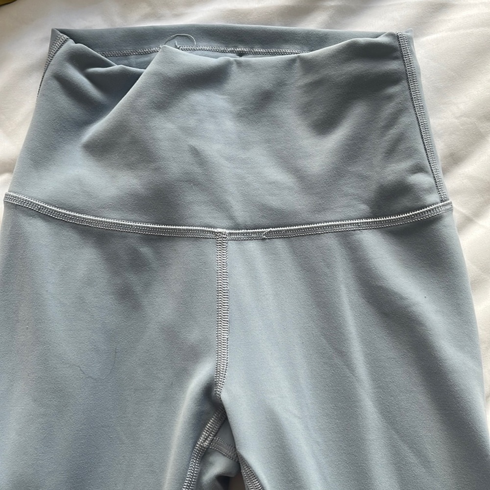 Light blue Lululemon leggings